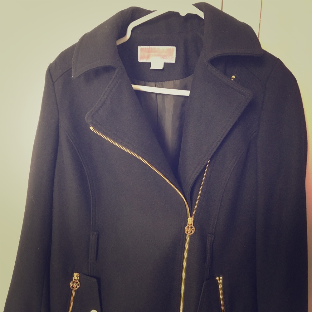 Women’s Michael Kors black dress wool jacket